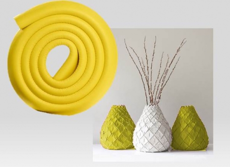 segurbaby.rollo de protección para esquinas y mobiliario color amarillo, rollo protector de esquinas, protector esquinas bebé, protector muebles bebé, protector de pared, protector pared niños, protector muebles bebé, accesorios bebé, 