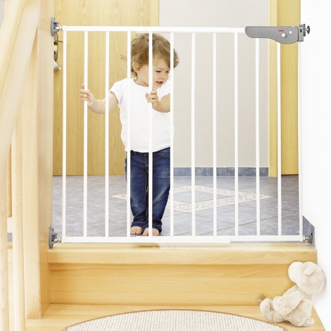 SWHC Barrera Seguridad Niños Escalera, Puerta Seguridad Bebe con