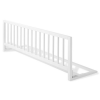 Barrera de cama extra-larga madera blanca