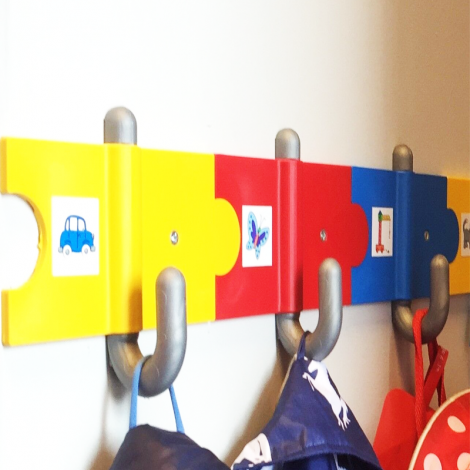 segurbaby.com perchas para bebes, percha escolar, perchero para niños, 