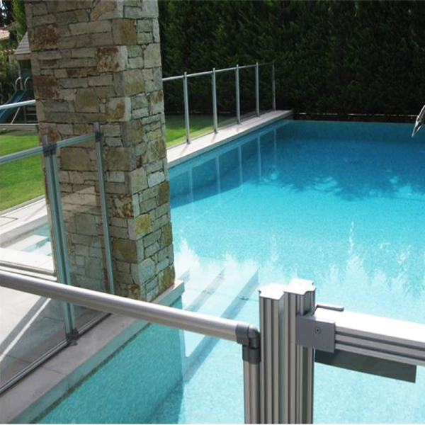 Módulo de 0,5 m para valla piscinas Flash Transparent