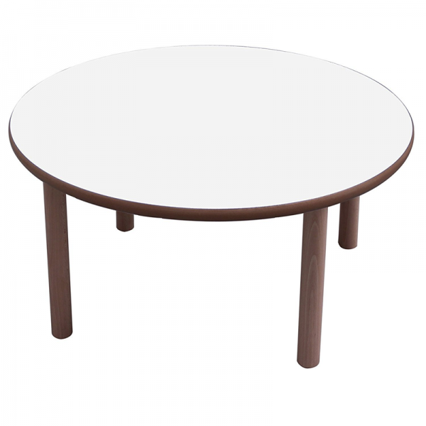 Mesa escolar redonda madera cm Mobeduc | Segurbaby