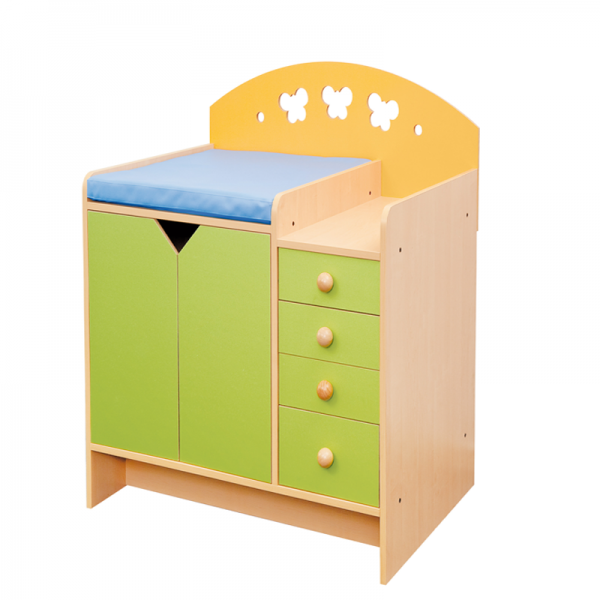 Mueble Cambiador para Bebés de Colores, Segurbaby