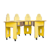 Mesa trona ARCO Mobeduc 4 niÃ±os