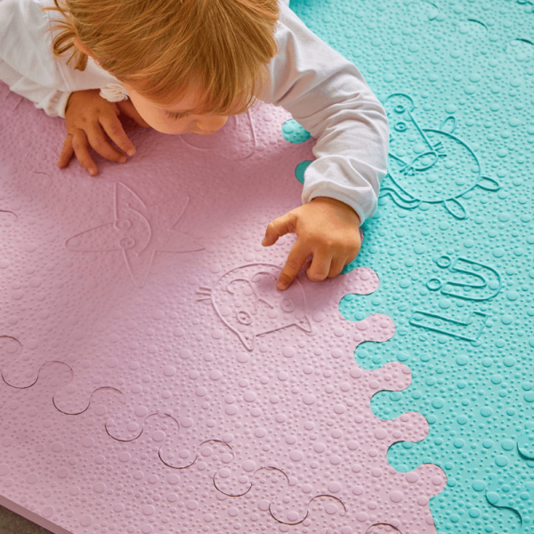 Alfombra para Beb s L babymats Mint Rosa Segurbaby Segurbaby