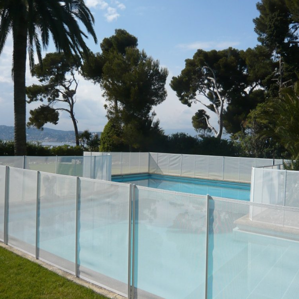 Vallas para piscinas desmontables seguridad para niños en piscinas -  Naturclara