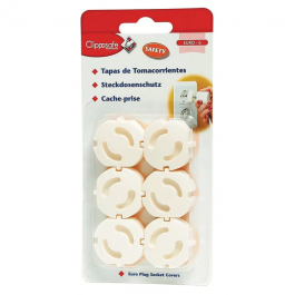 Pack protector enchufes bebÃ© (6 uds)