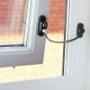 ProtecciÃ³n ventanas universal aluminio o negro (con llave)