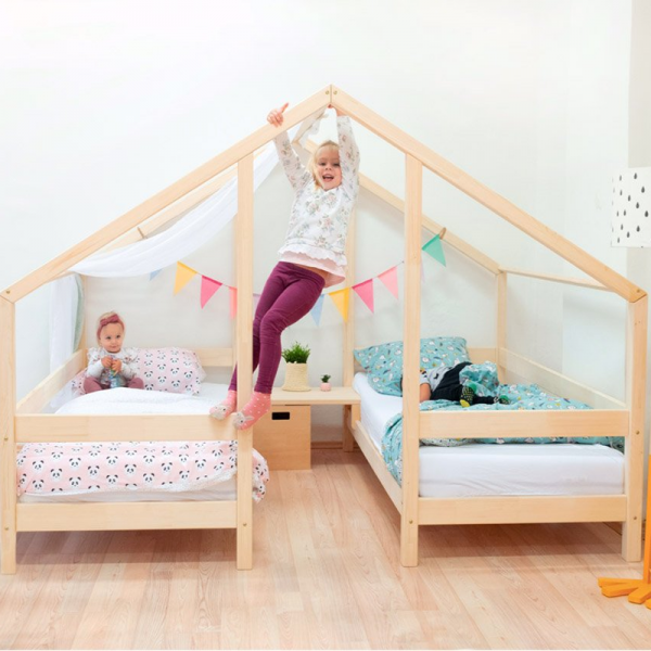 Cama Casita Montessori - Mobiliario Infantil