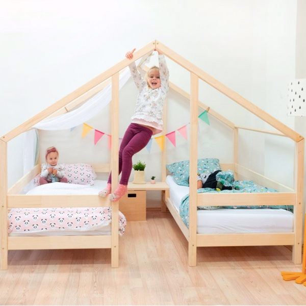 Cama Infantil Montessori TEENY Blanca, Segurbaby