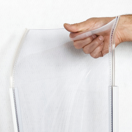 Recambio transparente protecciÃ³n de dedos para puertas