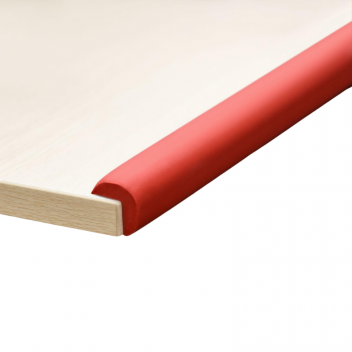 Rollo protector cantos mesas y esquinas Rojo